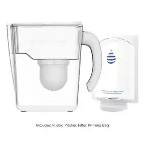 Clearly Filtered No. 1 Filtered Water Pitcher for Fluoride Removes Contaminants - Picture 1 of 5