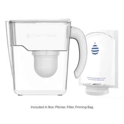 Clearly Filtered No. 1 Filtered Water Pitcher for Fluoride Removes Contaminants - Image 1 of 4