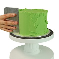 PME 5 Inch Stainless Steel Plain Edge Side Scraper Cake Decorating Icing Flat