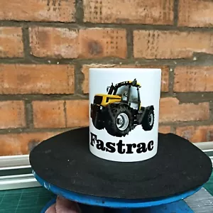 JCB FASTRAC large MUG 11OZ.SENT IN SMASH PROOF BOX. - Picture 1 of 1