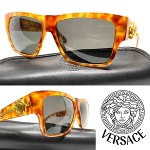 Gianni Versace Mod.372/DM Col.830 BD Brown Gold Vintage Sunglasses Migos 230802 - Picture 1 of 12