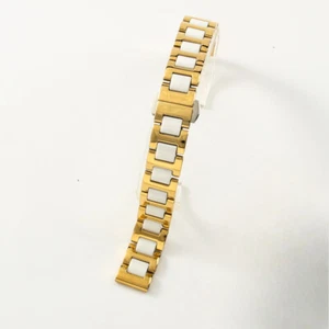 High Quality 3 Beads Stainless Steel Ceramic Watch Band Strap 12-22mm Universal - Picture 1 of 14