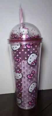 HELLO KITTY 24OZ TRAVEL TUMBLER  - Image 1 of 3