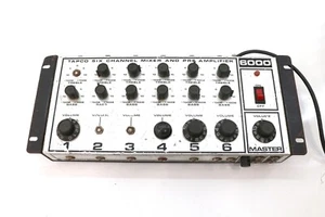 Tapco Sechskanal Mischpult und Vorverstärker 6000 - Bild 1 von 5