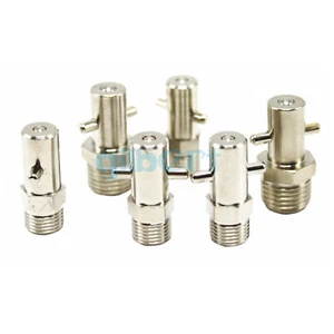 2 piezas M6-M18 1/8""-1/2"" BSP pasador de latón tipo gancho grasa pezón zerk bote de montaje - Imagen 1 de 2