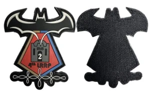 2° Régiment de Hussards, 2esc 4 PELOTON RECHERCHE  tissu plastifié CHAUVE SOURIS - Picture 1 of 1