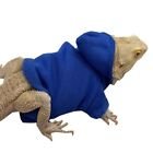 Small Pet Clothes Soft Hoodie Coat Skin Protection For Lizards Bearded Dragon