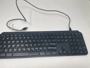 Logitech MX Keys Wireless Illuminated Keyboard YR0073 - Picture 1 of 11