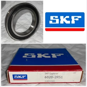SKF 6020-2RS1 60202RS1 NEU IM BOX WERKSEITIG VERSIEGELT EXPLORERLAGER HERGESTELLT IN FRANKREICH - Bild 1 von 12