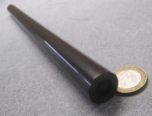 Tubo negro acetal Delrin 0,750"" gran tamaño OD x 0,500"" identificación de tamaño inferior x 12"" de largo - Imagen 1 de 12