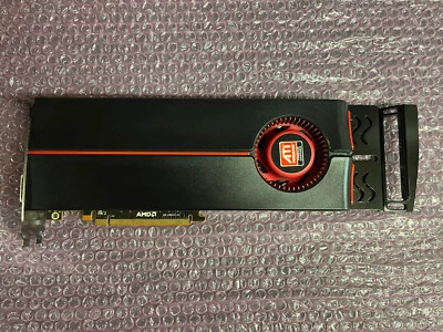 Dell ATI Radeon HD5870 1GB 2 X DVI(I) DP,HDMI  PCI-E Video Card 2XTG4 - Image 1 of 4