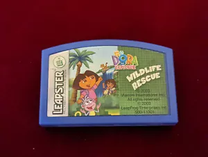 Leapster DORA The Explorer WILDLIFE RESCUE Game PN 500-11001 - Picture 1 of 3