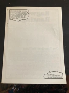 Fanzine RAGWEED RANTINGS #23 - AUgust 1973 - Joe Brancatelli - Imagen 1 de 2