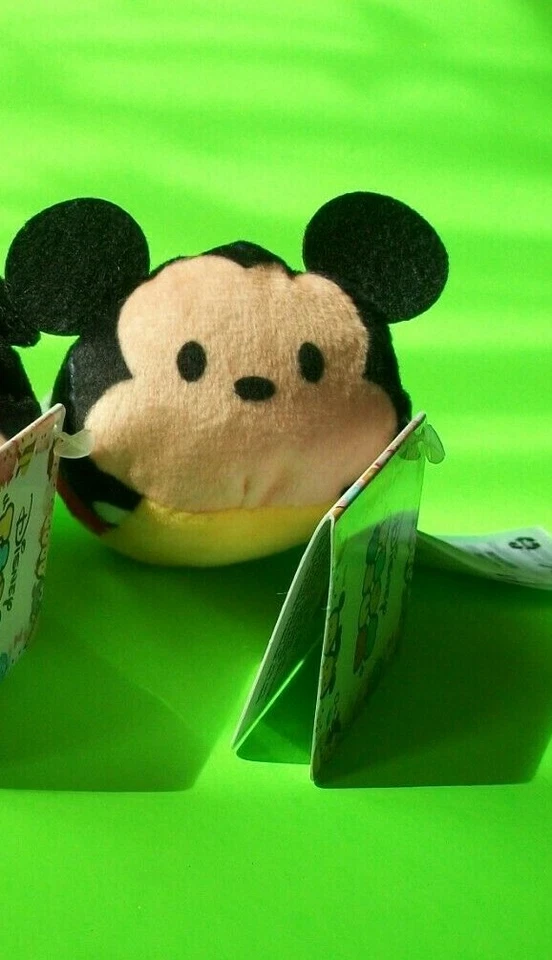 Disney Tsum Tsum Mickey Mouse Mini 3" Plush Stuffed Animal Collectible Plushies