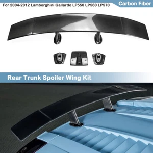 Kit alerón trasero maletero para 04-2012 Lamborghini Gallardo LP550 LP560 LP570 H - Imagen 1 de 11