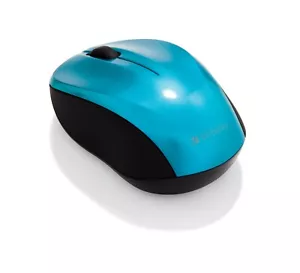 Verbatim Go Nano Wireless Mouse Caribbean Blue 1600 dpi Optical 3-button 2 Year - Picture 1 of 1