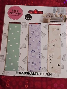 LESEZEICHEN - magnetisch -- 3 Stück --neu! OVP!! - Bild 1 von 2