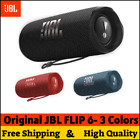 JBL FLIP 6 Portable Black Wireless Stereo Bass Waterproof Speaker IPX7 Play 12HR