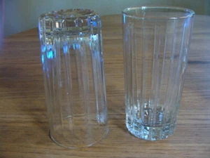 Cristal D'Arques-Durand Stanford 2 refrigeratori 16 oz bicchieri highball tagli verticali - Foto 1 di 11