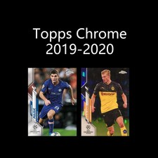 Topps Chrome 2019-2020 U FOOTBALL SOCCER CARD BASE