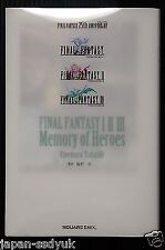 JAPAN novel: Final Fantasy I II III "Memory of Heroes"