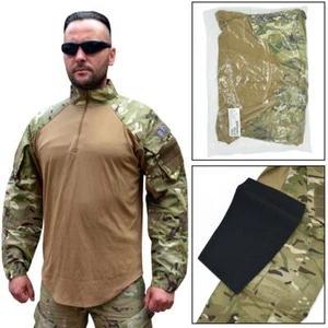 Camisa de Combate Under Armour del Ejército Británico UBACS Clima Cálido Coyote MTP Multicámara - Imagen 1 de 12