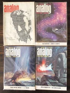 Analog Science Fiction & Science Fact Magazine, 1966 Lot Of 12 - Picture 1 of 7
