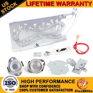 Dryer Heating Element Fuse Kit For Whirlpool Kenmore Maytag 90 Series Elite HE3 - Picture 1 of 15