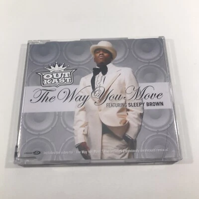 Outkast - The Way You Move с участием Sleepy Brown CD сингл 4 трека - Изображение 1 из 4