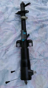 1976 CAMARO FLOOR SHIFT TILT STEERING COLUMN BLACK FIREBIRD 70-77 USED OEM W KEY - Picture 1 of 17