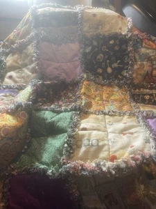 Junque Drawer Rag Quilt - Bild 1 von 5