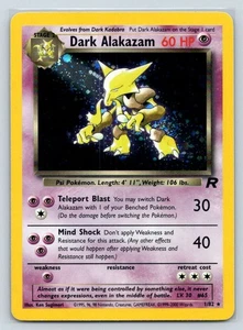 Dark Alakazam 01/82 Holo LP-NM - Pokemon Team Rocket (0605) - Picture 1 of 2