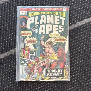 Adventures On The Planet Of The Apes No 4. US Cent ND/UK  1976 Marvel Comic.Fine - Imagen 1 de 2