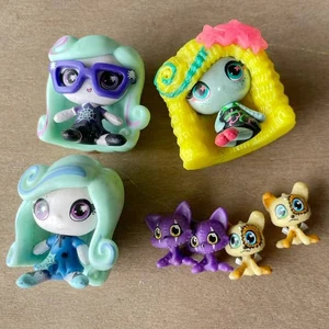 7 Stück Monster High Mini Ghouls Crescent Pet Watzit 3 Puppen 4 Haustiere - Bild 1 von 2