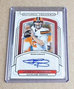 2024 NATIONAL TREASURES JOHNNY MANZIEL VETERAN AUTO RARE SP #/99 - Picture 1 of 1