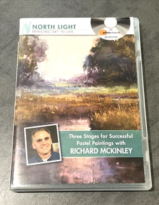 Three Stages for Successful Pastel Paintings with Richard Mckinley DVD - Foto 1 di 1
