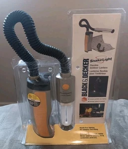 Black & Decker Snake Light Flexible Outdoor Portable Lantern CL1 VTG 1997 NOS - Picture 1 of 16