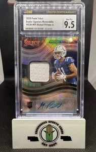 MICHAEL PITTMAN JR 2020 SELECT HOLO ROOKIE RPA /199 CSG 9.5 - Picture 1 of 2
