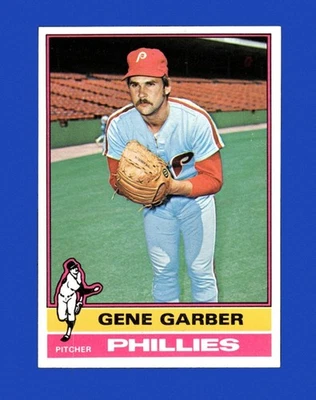 1976 Topps Set-Break #14 Gene Garber casi nuevo-como nuevo o mejor *GMCARDS* Foto 1 de 2