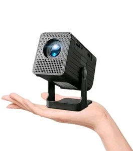 Mini Projektor 4K 1080P Android 11 WiFi BT 5G Tragbar Heimkino Präsentation - Bild 1 von 4
