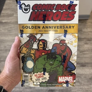 2025 Topps Marvel Comic Book Heroes | 1975 Golden Anniversary Hobby Box | Sealed - Bild 1 von 3