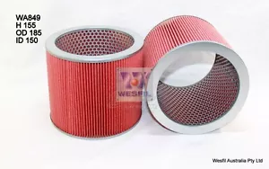 WESFIL AIR FILTER FOR Mazda 929 2.0L 1984-1987 WA849 - Picture 1 of 1