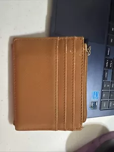 Anne Klein Bifold Faux Leather Wallet New - Pegged Card Case AKH4031G - Picture 1 of 3