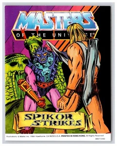 RDV68 MOTU 1984 Masters of the Universe Mini-Comic - Spikor Strikes (#1) - Bild 1 von 2