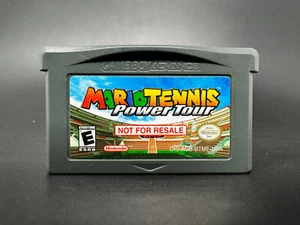 Mario Tennis: Power Tour (Nintendo Game Boy Advance) *NOT FOR RESALE - AUTHENTIC - Picture 1 of 6