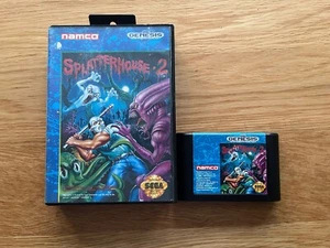 Splatterhouse 2 USA Sega Genesis Namco Gory Beat Em Up NO MANUAL MegaDrive - Picture 1 of 24