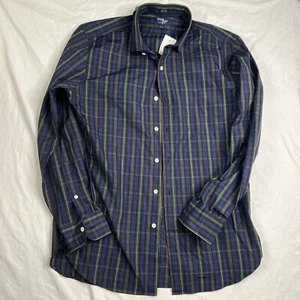 J.CREW Thompson Shirtings 80er 2-lagig Ärmel Knopfleiste Hemd L 16-16,5 L051223 - Bild 1 von 5
