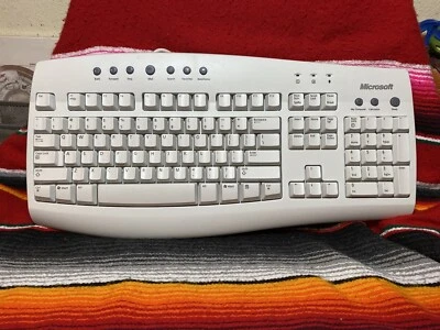 Microsoft Internet Vintage Keyboard RT9443 V56TW  COMPUTERS MICROSOFT - Image 1 of 3