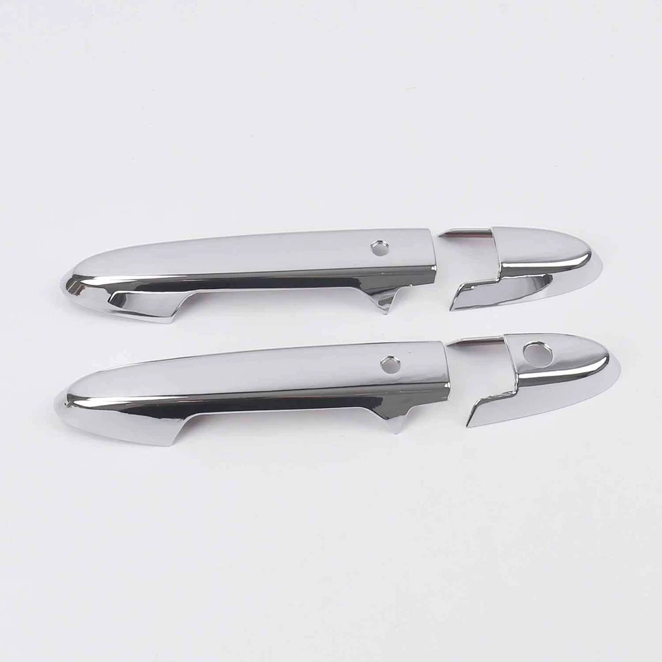 ABS Chrome Smartkey Door Handle Lid Side Cover Trim For 2016-2021 Honda HR-V HRV - Imagem 1 de 1