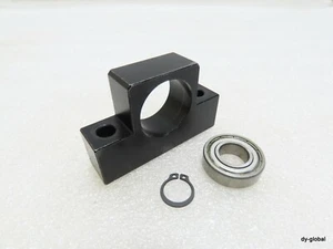 EF15 Used Ball Screw Support Floating side Housing 15mm 6002ZZ BRG-I-985=1A6X - Picture 1 of 10